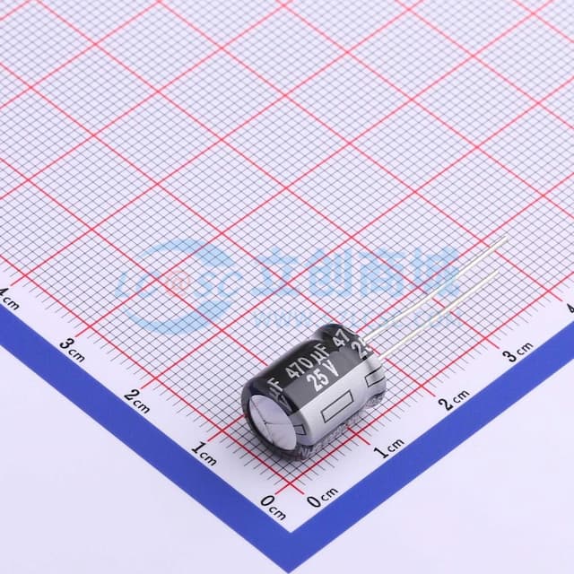 470uF ±20% 25V 【插件】实物图