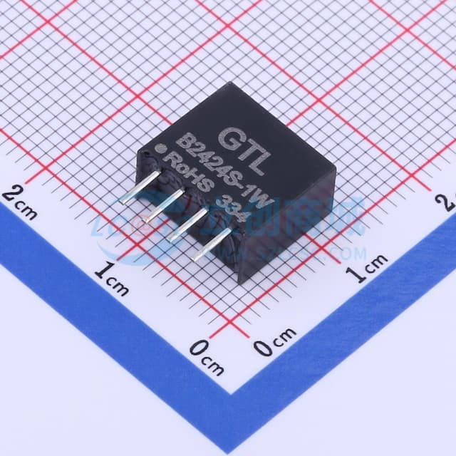 DC-DC 模块电源，定电压输入，隔离非稳压单路输出【插件】实物图