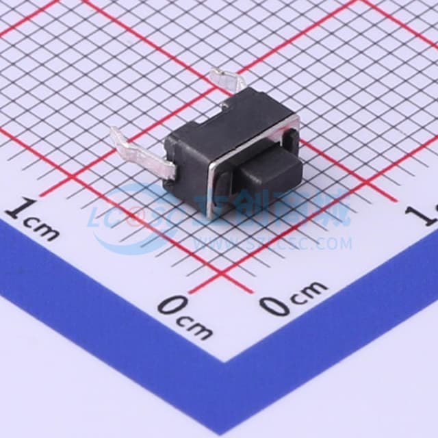 3*6*5mm 直插 轻触开关 【插件】实物图