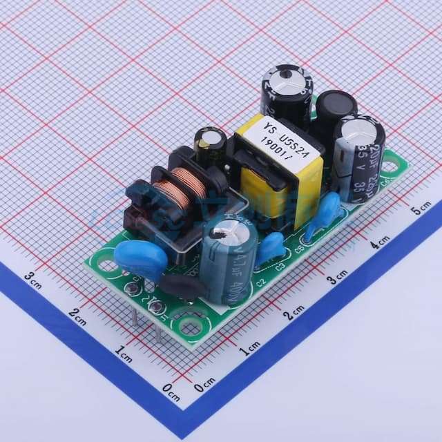裸板开关电源，24V230mA电源模块(输入输出带针) 【插件】实物图