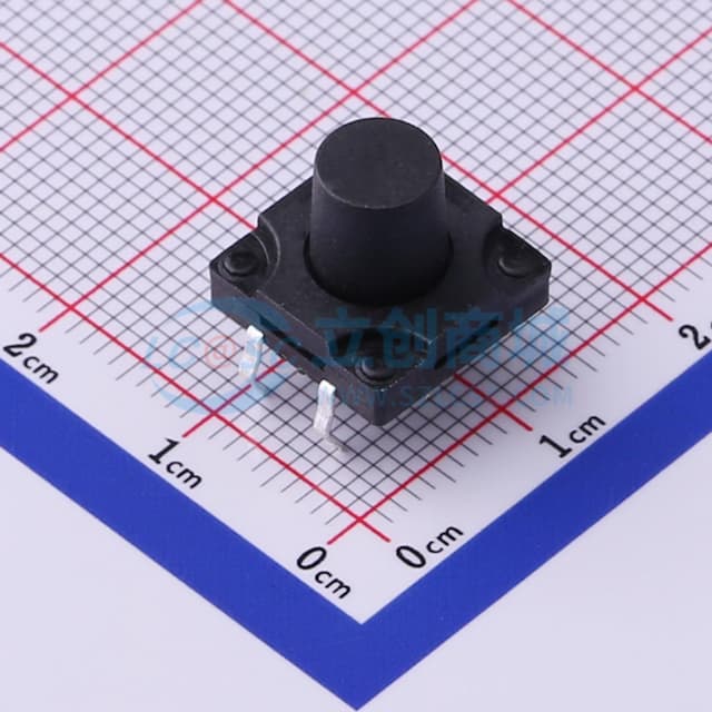12*12*10mm 直插 轻触开关 【轻触】实物图