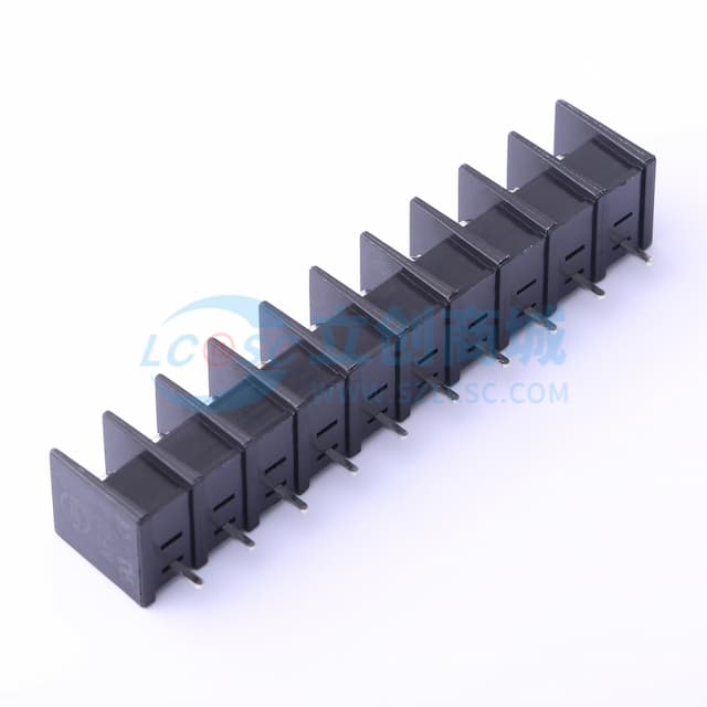 7.62mm 1x10P 每排P数:10 排数:1 直针 边脚 【栅栏】实物图