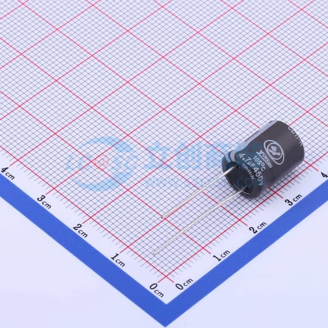 4.7uF ±20% 450V实物图