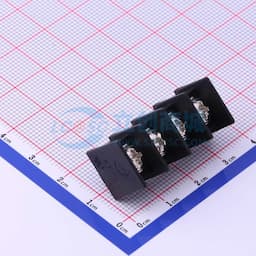 7.62mm 1x4P 每排P数:4 排数:1 直针 中脚 【插件】缩略图