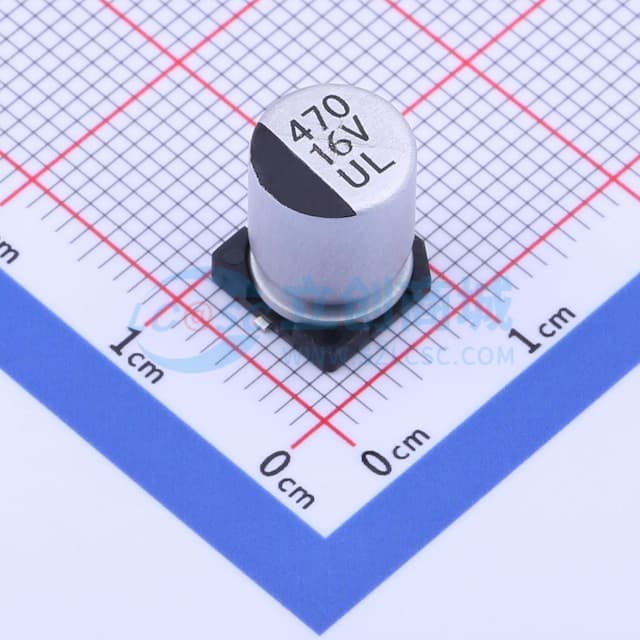470uF ±20% 16V实物图