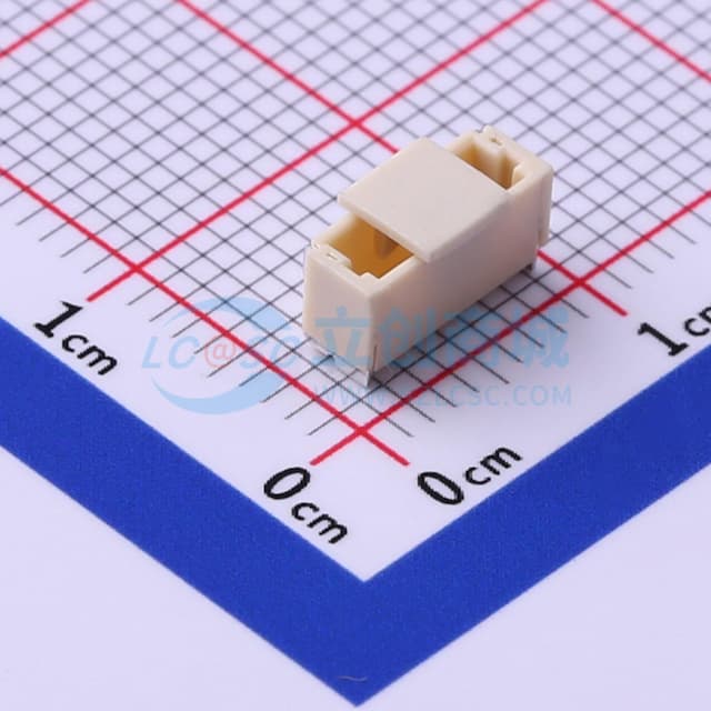 1x6P 间距:1mm 立贴实物图