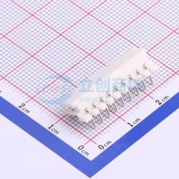 白色 1x9P 间距:2.5mm 弯插【插件】缩略图