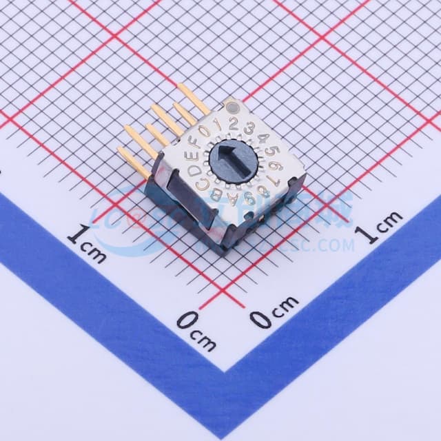 M系列 微型旋转编码开关 【插件】实物图