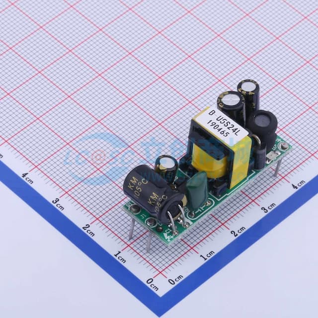 ESHION(禹舜)裸板开关电源 24V200mA电源模块(输入输出带针) 【插件】实物图