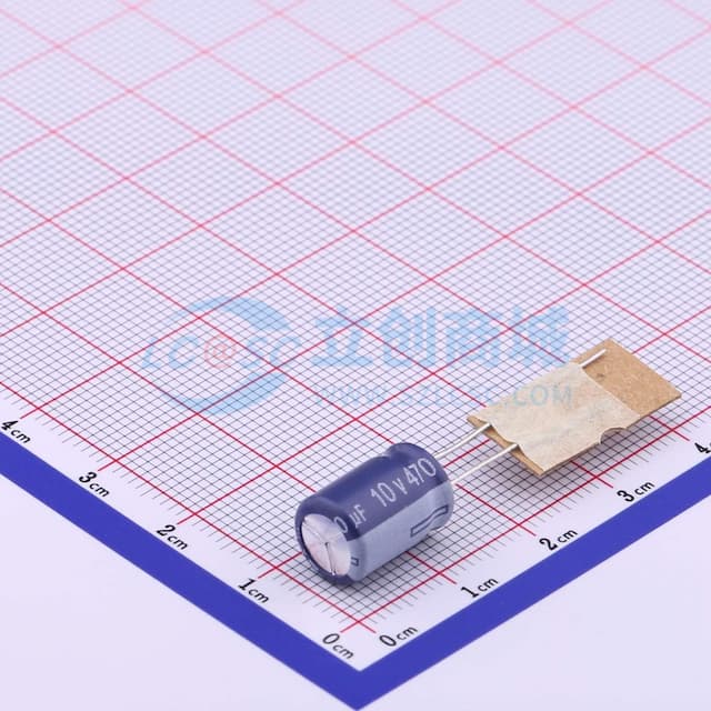 470uF ±20% 10V实物图