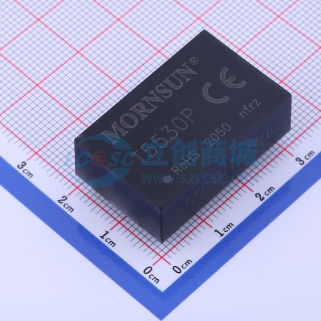信号调理模块 【电源】实物图