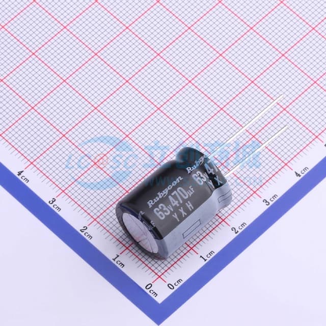470uF ±20% 63V实物图