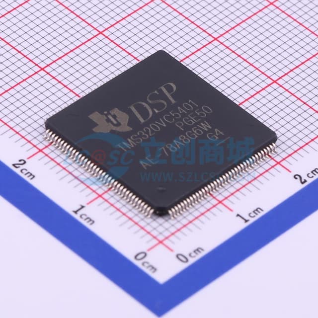 TMS320VC5401PGE50实物图