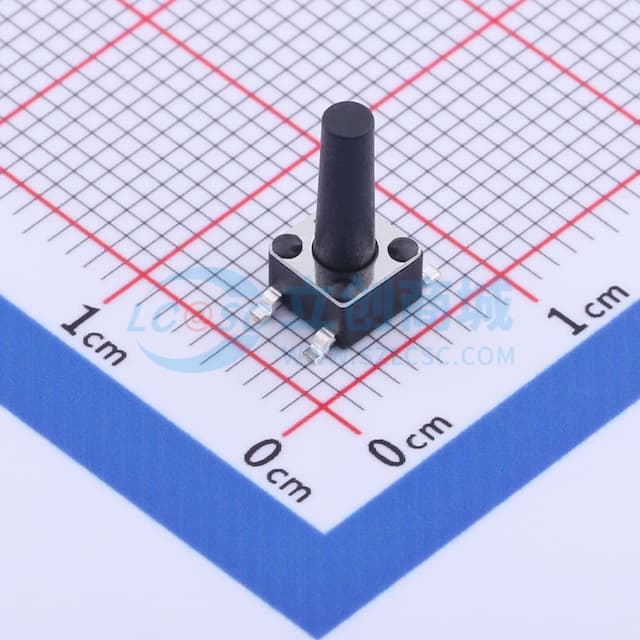 4.5*4.5*10mm 立贴 轻触开关实物图