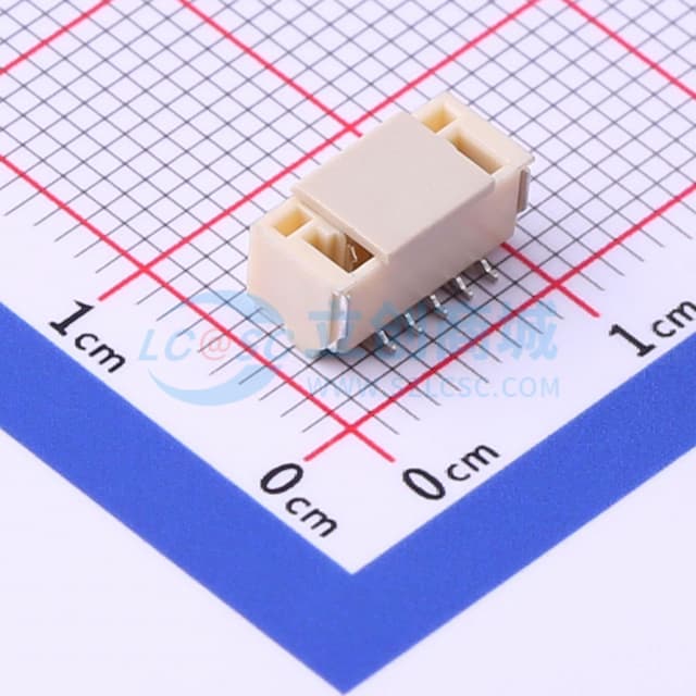 1x5P 间距:1.25mm 立贴实物图