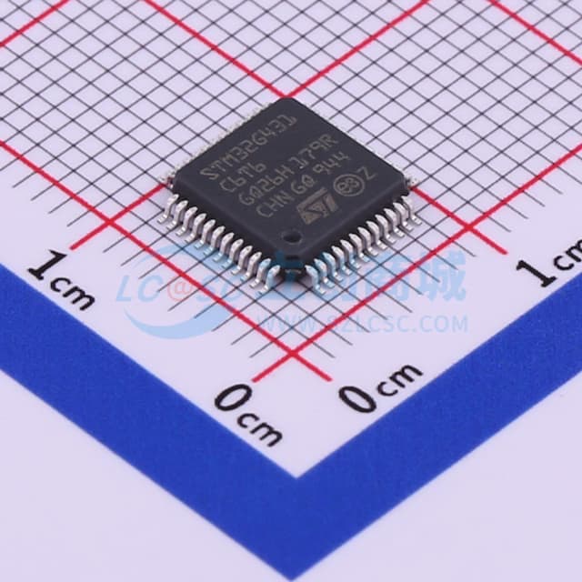 带DSP和FPU的170MHz主流ARM Cortex-M4 MCU，具有32 KB Flash存储器、数学加速器和中等模拟电平集成实物图