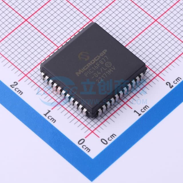 PIC16F877-04/L实物图