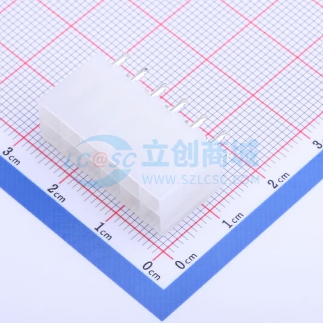 2x6P 间距:4.2mm 直插 【插件】实物图
