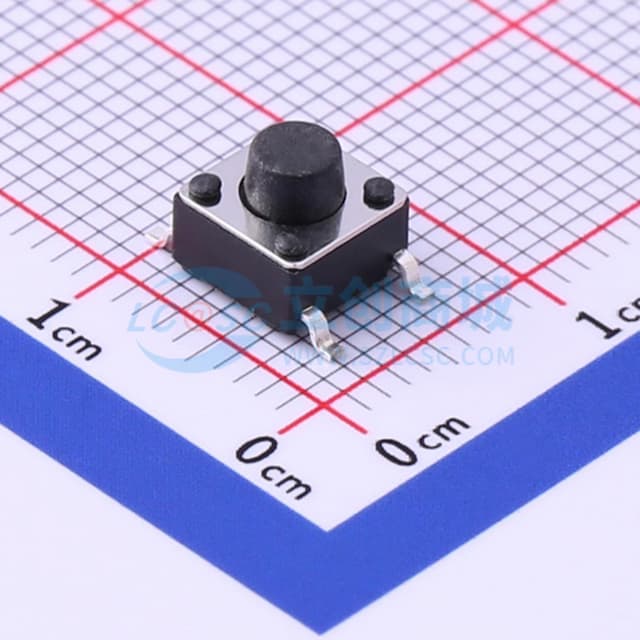 6*6*5.5mm 立贴 轻触开关实物图