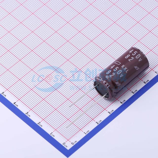 82uF ±20% 450V实物图