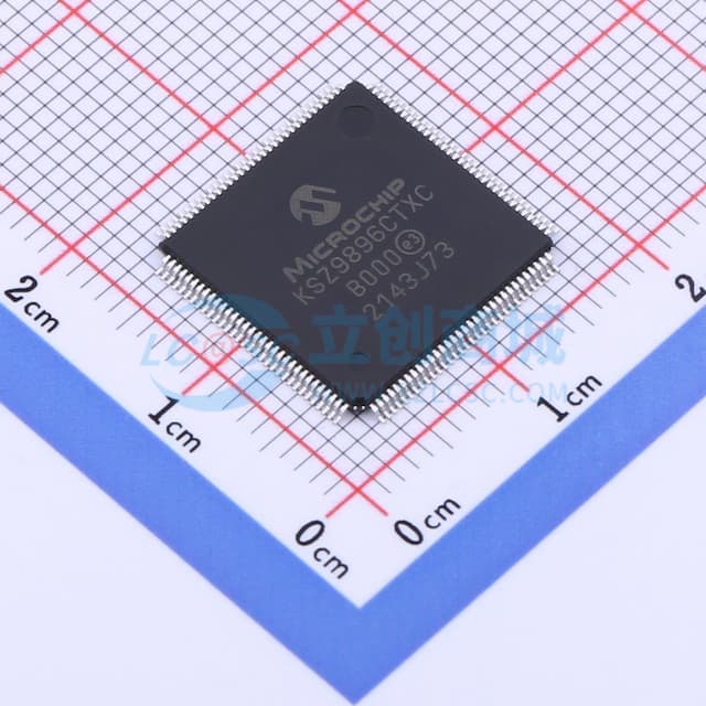 6端口千兆以太网交换机，带GMII/RGMI1/MII/RMII接口实物图