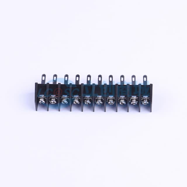 7.62mm 1x10P 每排P数:10 排数:1 直针 中脚 【栅栏】实物图