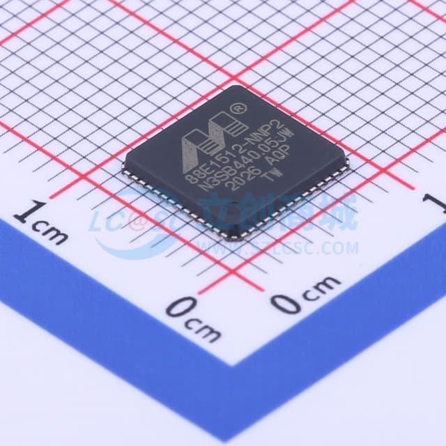 Alaska 88E1512 千兆以太网收发器实物图