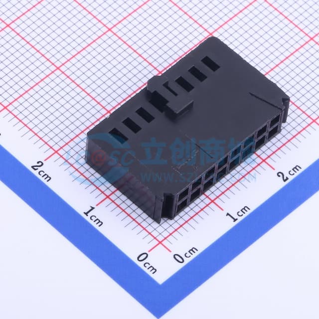 2.54mm 2x8P实物图