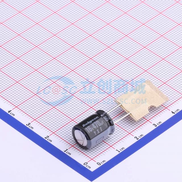 470uF ±20% 16V实物图