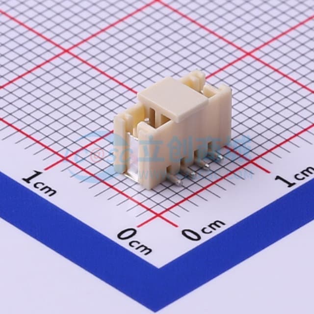 1x4P 间距:1.5mm 立贴实物图