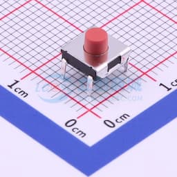 6.2*6.2*4.3mm 直插 轻触开关 【轻触】缩略图
