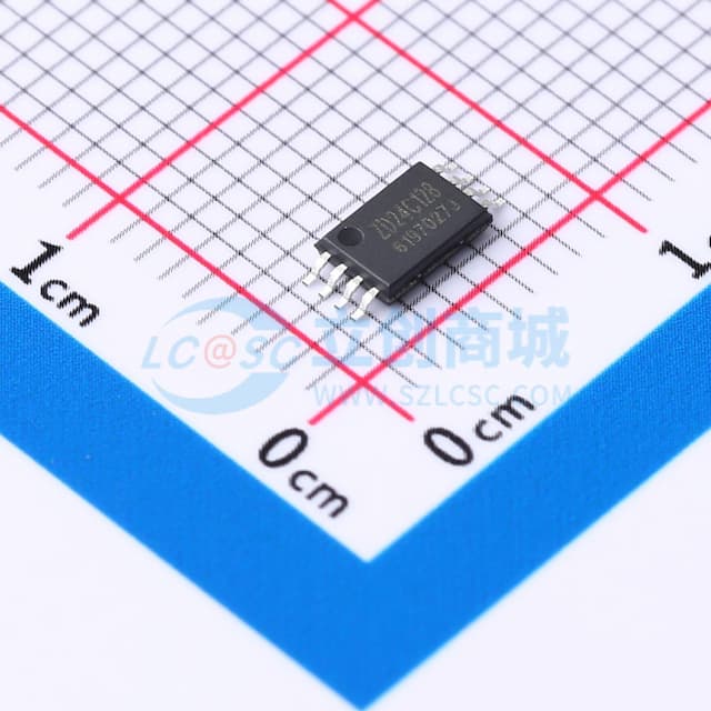 128Kbit I2C兼容串行EEPROM，支持低电压操作实物图