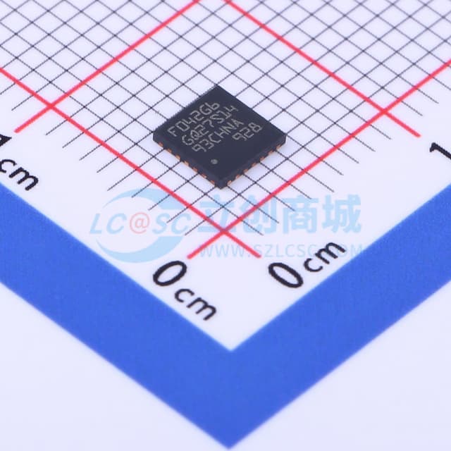 主流ARM Cortex-M0 USB系列MCU，具有32 KB Flash、48 MHz CPU、USB、CAN和CEC功能实物图