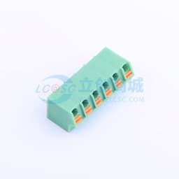 1x6P 5mm 每排P数:6 排数:1 【弹簧】缩略图