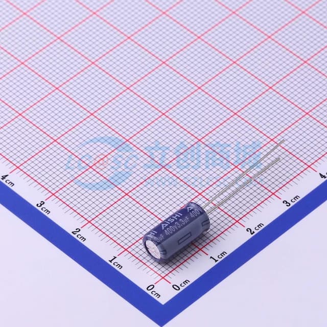 3.3uF ±20% 400V 【插件】实物图