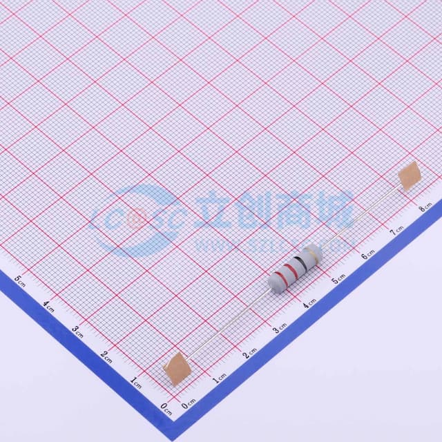 金属氧化膜电阻 22Ω ±5% 2W实物图