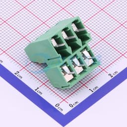 2x3P 5.08mm 直插 排数:2 每排P数:3 【螺钉】缩略图