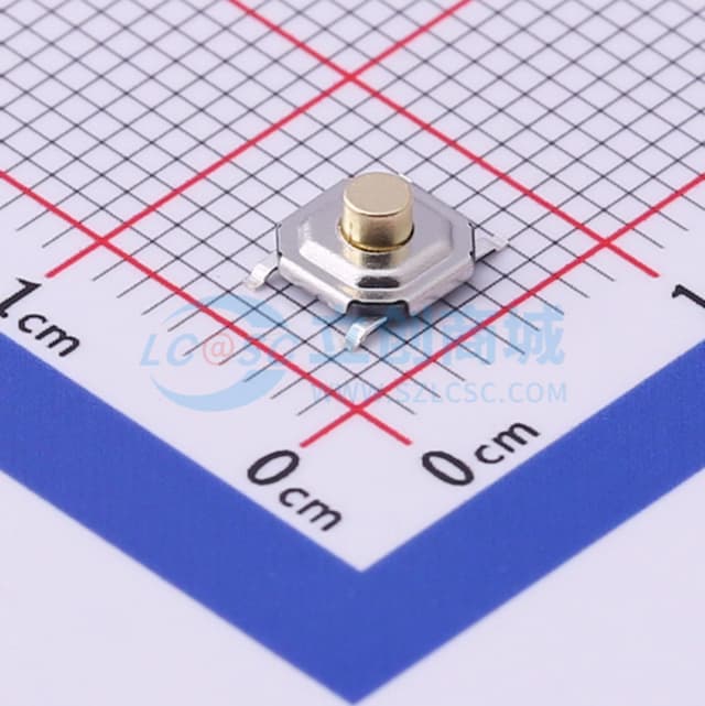 5.1*5.1*2.5mm 立贴 轻触开关实物图
