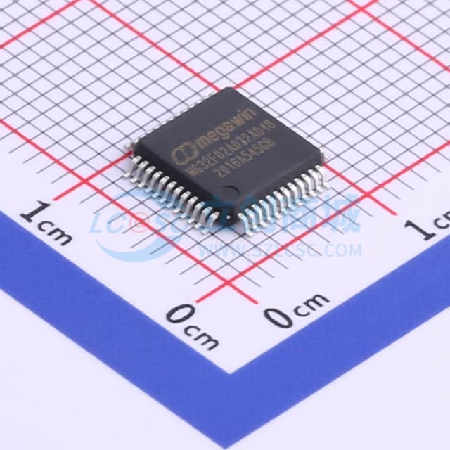MG32F02A032AD48实物图