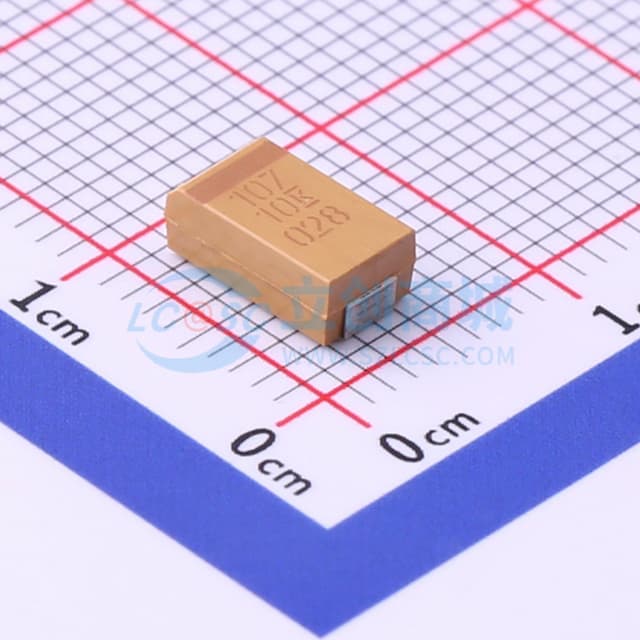 100uF ±20% 10V实物图