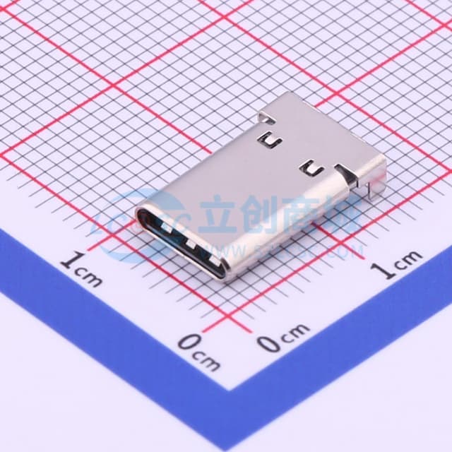 【沉板焊接】Type-C 公 沉板实物图