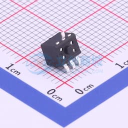 检测开关贴片正按5.00*4.00*6.5有柱贴片复位开关黑柄缩略图