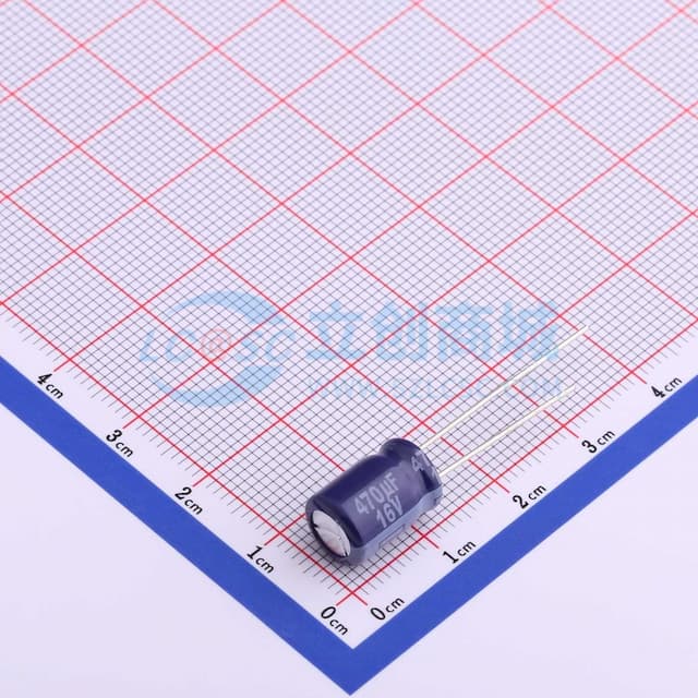 470uF ±20% 16V实物图