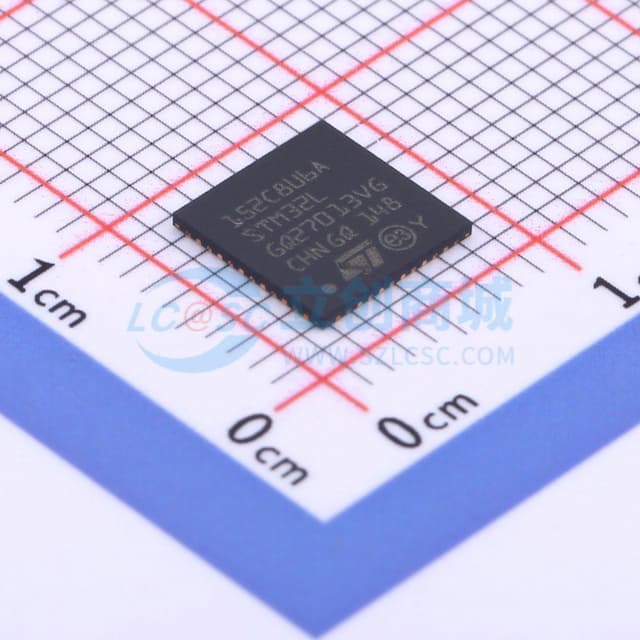超低功耗Arm Cortex-M3 MCU，具有64-KB Flash存储器、32 MHz CPU、LCD和USB实物图