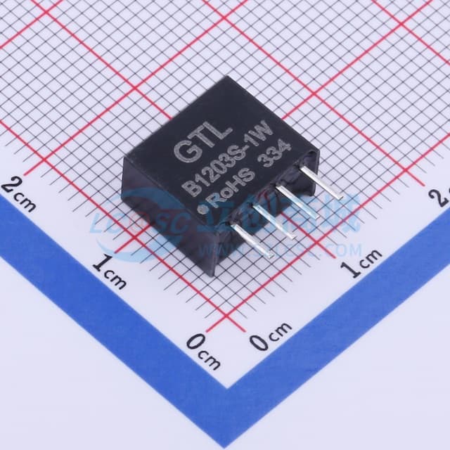DC-DC 模块电源，定电压输入，隔离非稳压单路输出【插件】实物图