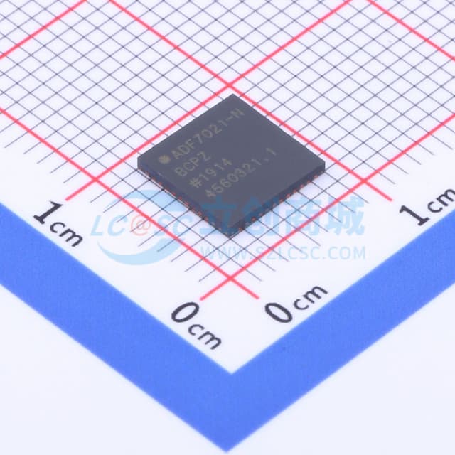 高性能窄带收发器IC实物图