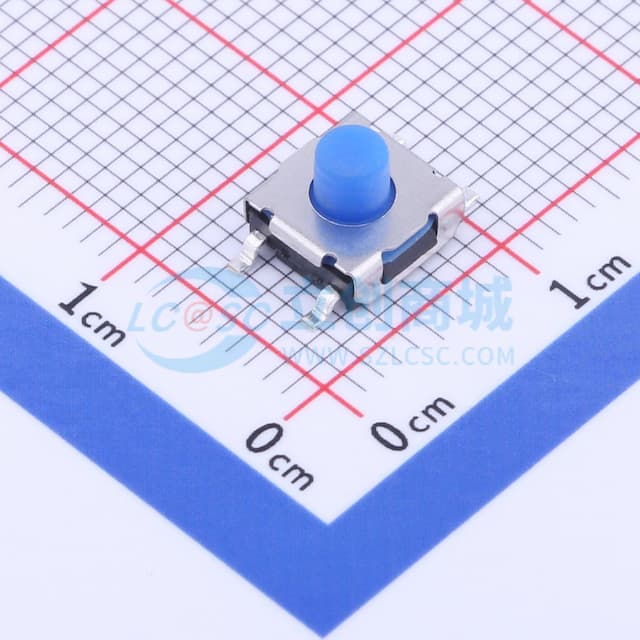6.3*6.2*5mm 立贴 轻触开关实物图