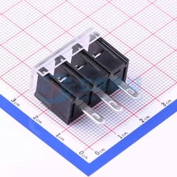 7.62mm 1x3P 每排P数:3 排数:1 直针 中脚 【栅栏】缩略图