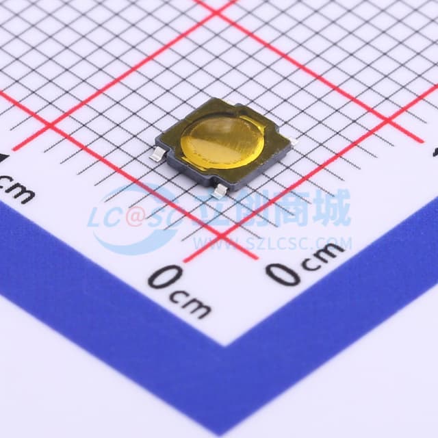 4.5*4.5*0.55mm 立贴 轻触开关实物图