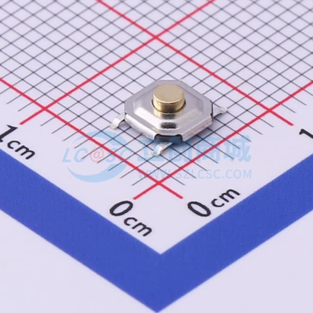 5.1*5.1*2mm 立贴 轻触开关实物图